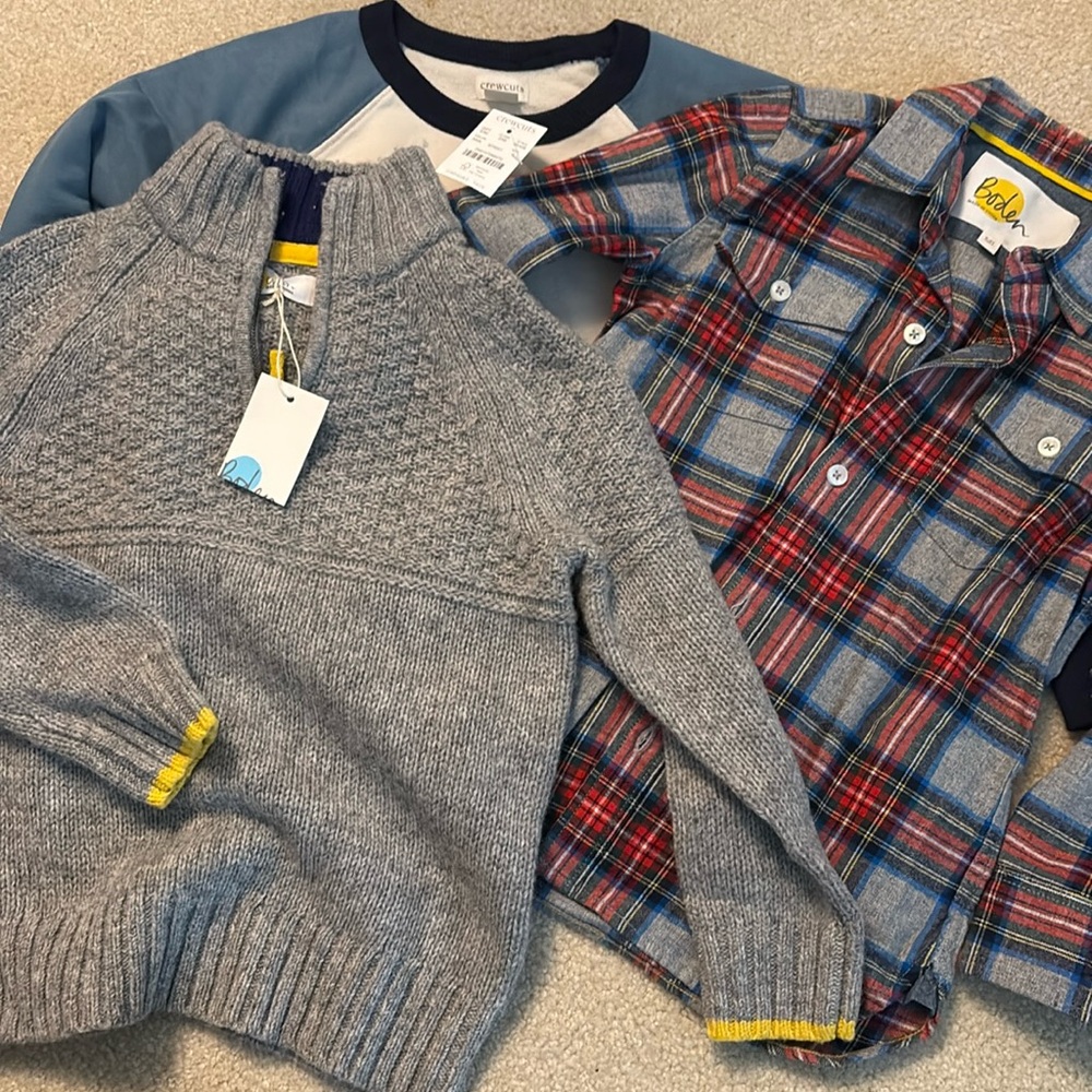 EUC and NWOT Mini Boden and Crewcuts!